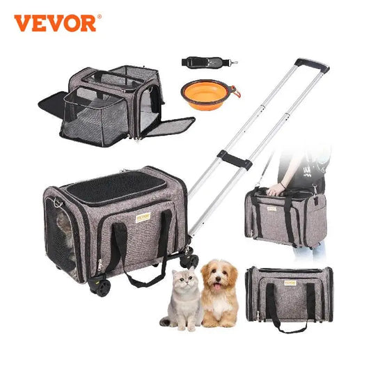 Sac à Roulettes pour chat et chien